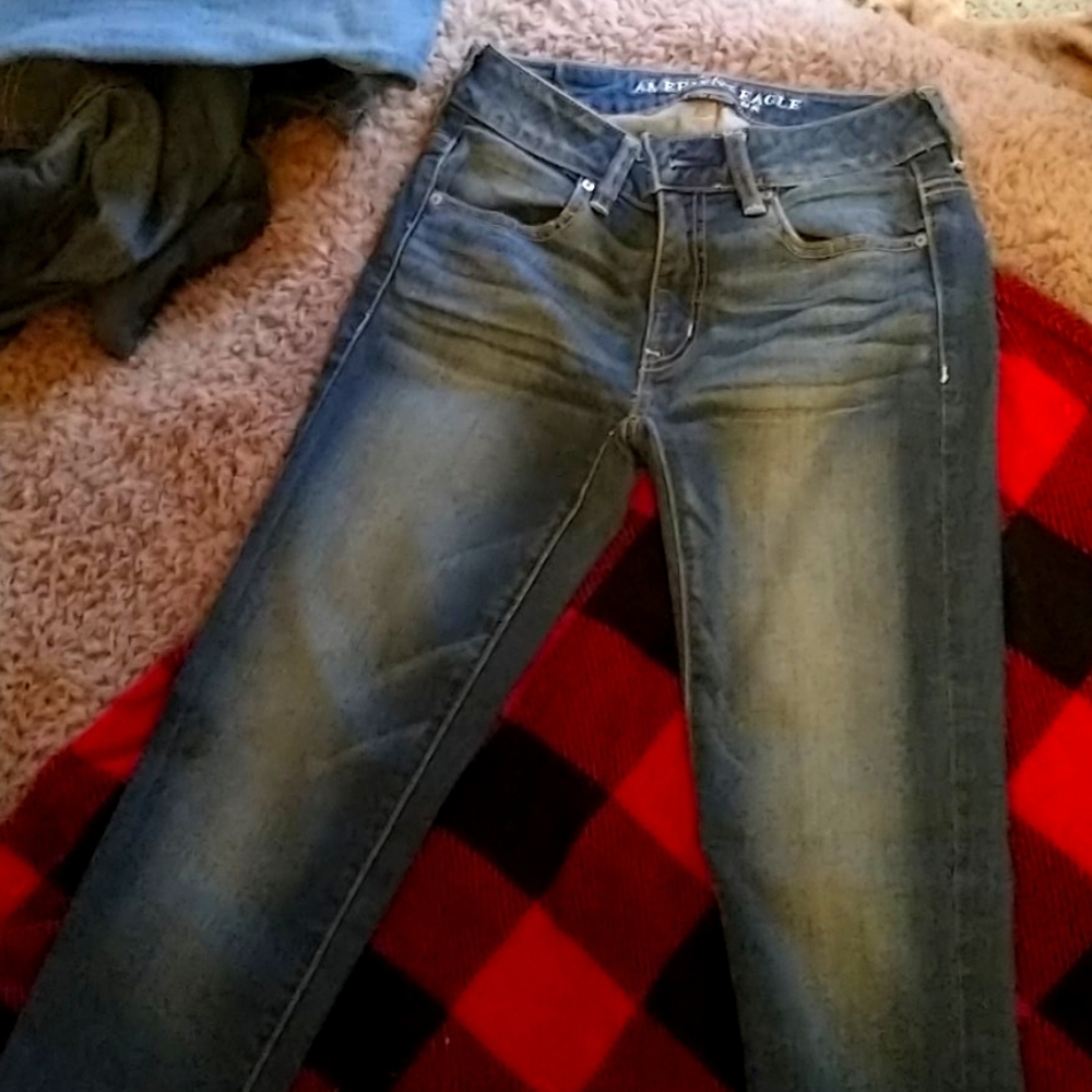 American eagle ankle jeggings